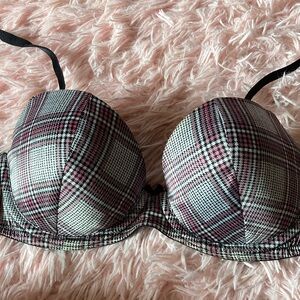 Victoria’s Secret size 34B plaid bra